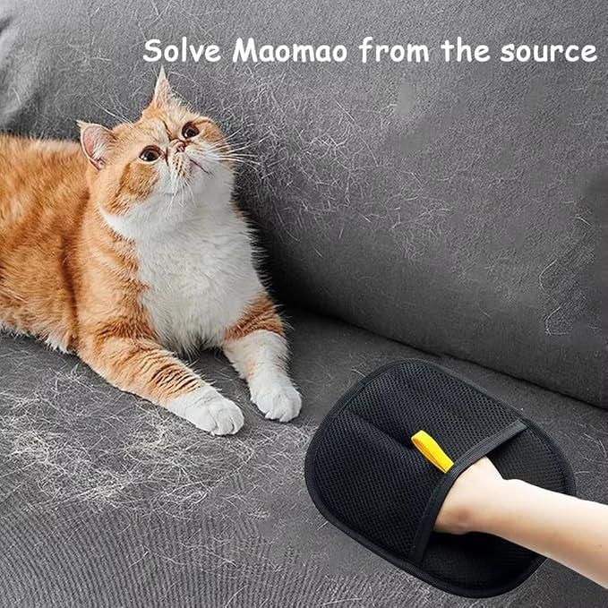 Pet Hair Removal Gloves ( Buy 1 Get 1 Free )