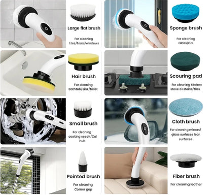 Electric Brush Cleaner™ | 9 in 1 Portable Cleaner
