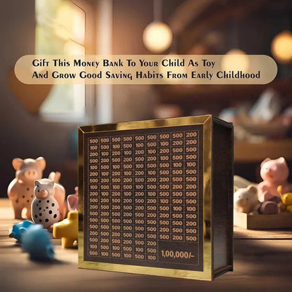 Unique MDF Piggy Bank