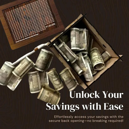 Unique MDF Piggy Bank